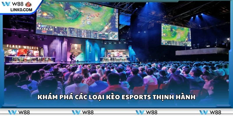 Khám phá các loại kèo esports thịnh hành