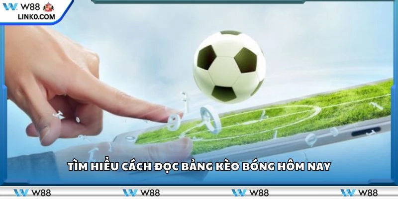 Tìm hiểu cách đọc bảng kèo bóng hôm nay